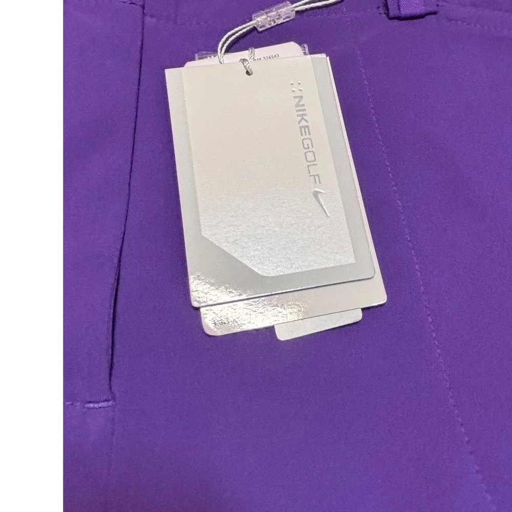 Nike Womens Golf Skort Size 8 Purple Dri-FIT Athletic Skirt NWT